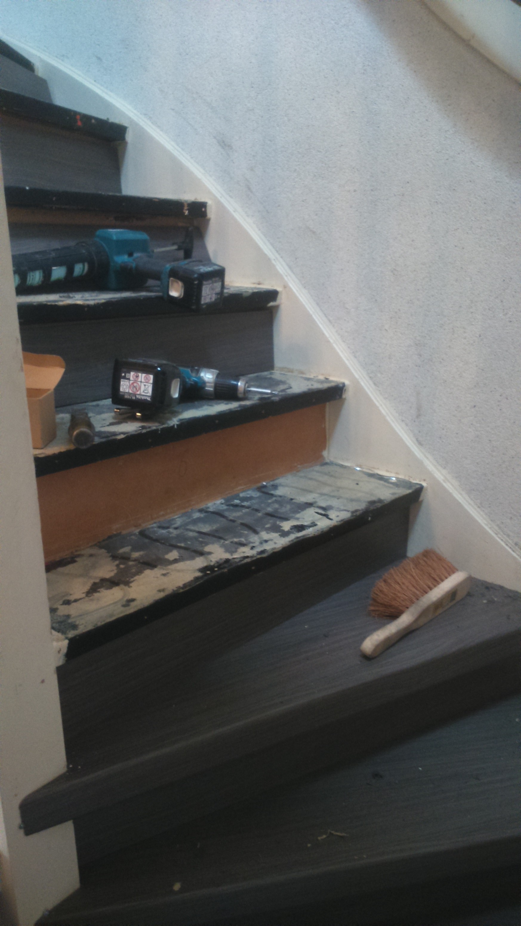 Trap renovatie.